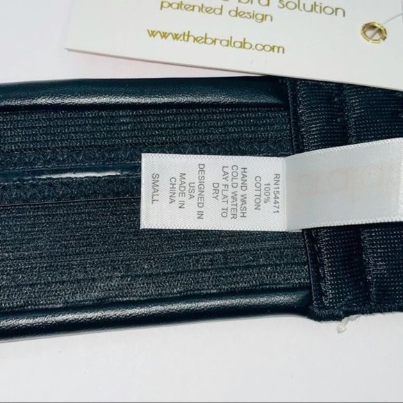 THE BRA LAB "Prague Vegan Leather" Multiway, Interchangeable Back Strap - Picture 4 of 9